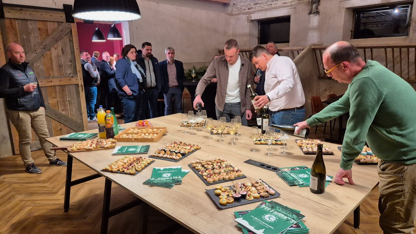 Nous avons réalisé un buffet froid pour le Football Club de Château-Gontier sur Mayenne lors de leur soirée partenaires.